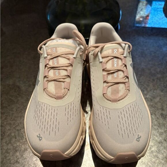On Running Cloudmonster " Moon/Fawn" sneakers NIB - Picture 4 of 9